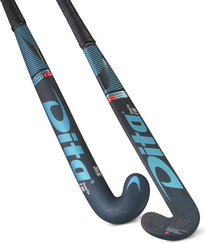 Dita CarboTec C85 L-Bow Hockeystick Unisex - Blue/Black