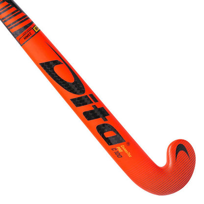 Dita CarboTec Pro C100 - X-bow – Unisex – Red/Black – 37.5” Hockeystick