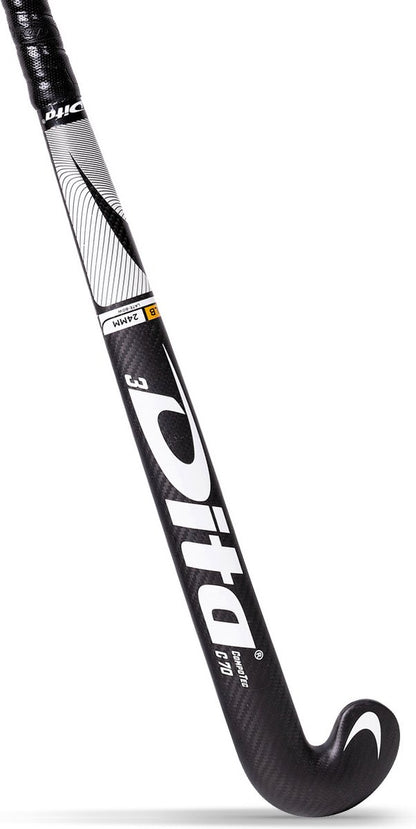 Dita CompoTec C70 3D LowBow Hockeystick – Black/White