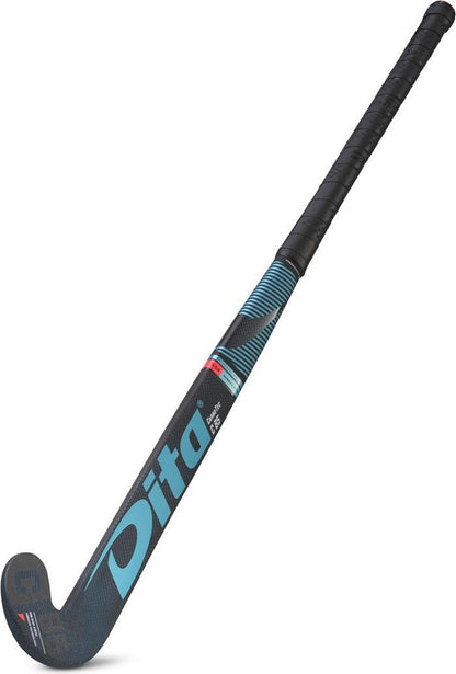 Dita CarboTec C85 L-Bow Hockeystick Unisex - Blue/Black