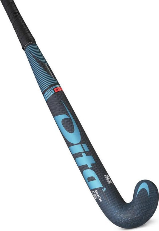 Dita CarboTec C85 L-Bow Hockeystick Unisex - Blue/Black