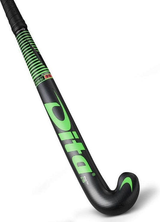 Dita CompoTec C55 M-Bow – Fluo Green/Zwart – Hockeystick Kids