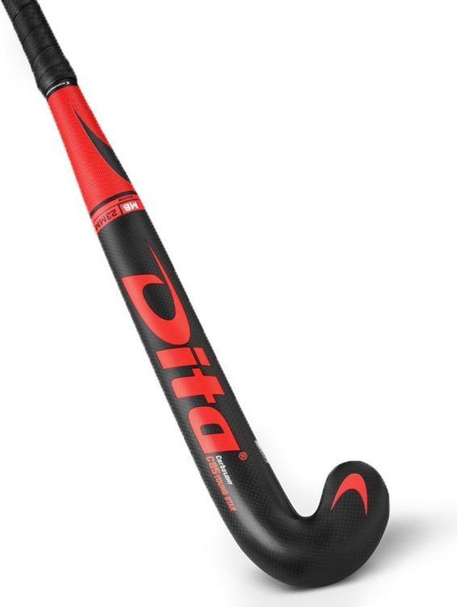 Dita CarboLGHT Younstar C100 X-Bow – Fluo Red/Black – Hockeystick Kids